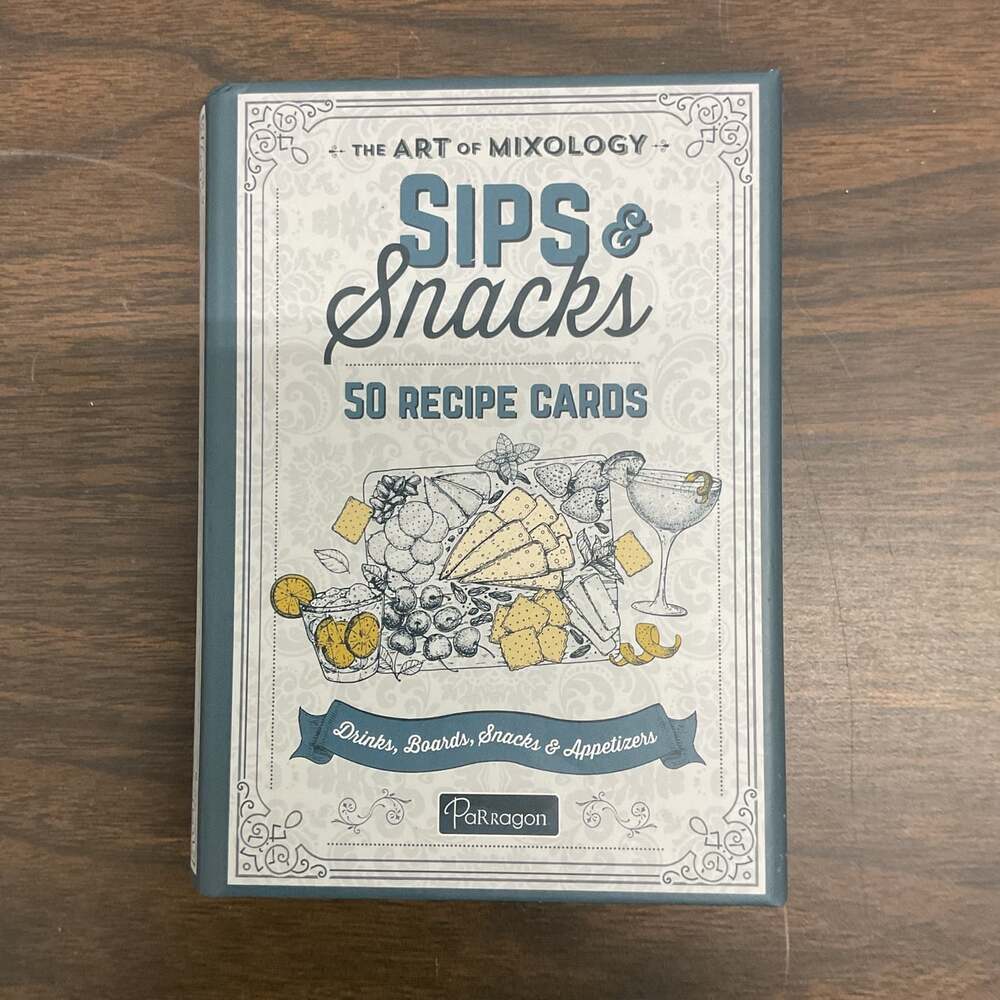 The Art of Mixology Sips & Snacks
